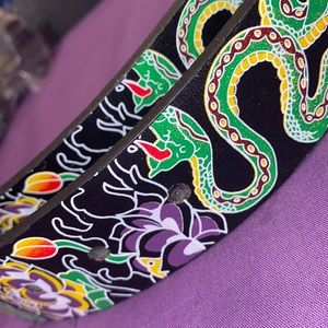 Snake designed belt